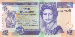 Belize 2 Dollar p66e 2014